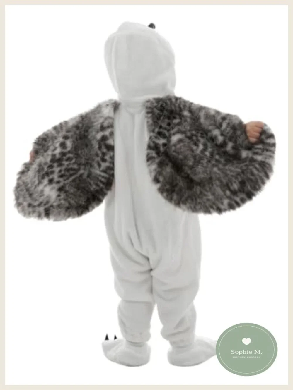 Baby Owl Costume One-Piece Jumpsuit Flame Resistant